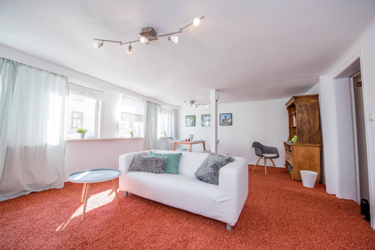 Stilvolle Ferienwohnung Am Historischen Nikolaitor Eisenach Buitenkant foto