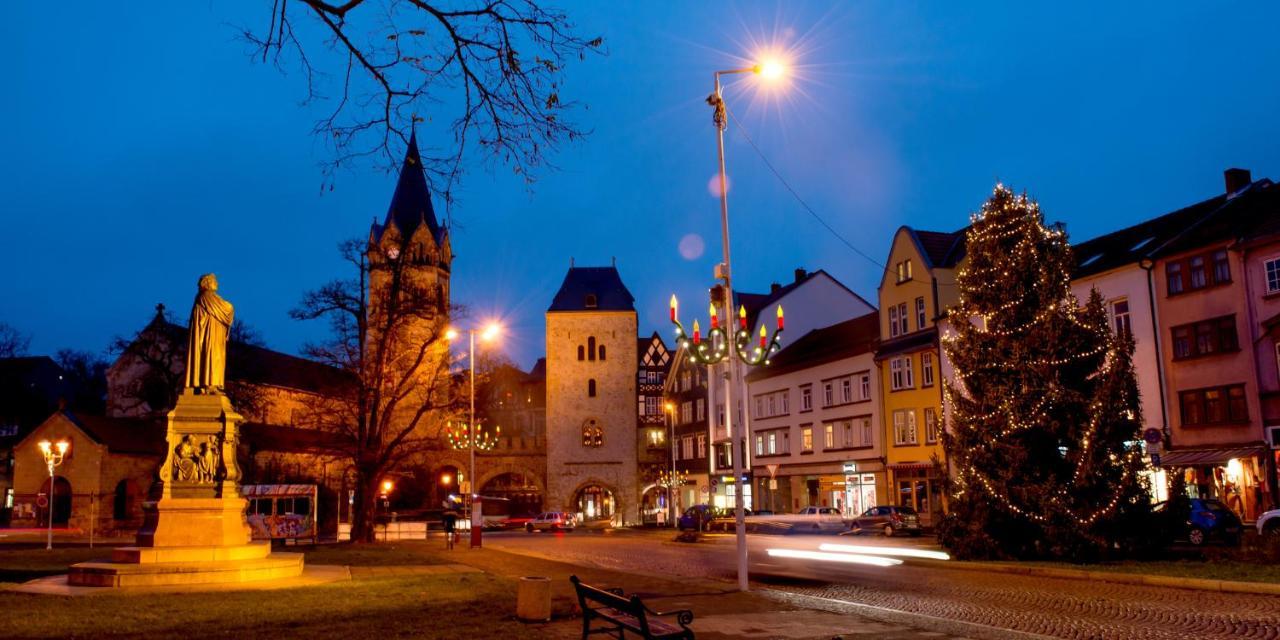 Stilvolle Ferienwohnung Am Historischen Nikolaitor Eisenach Buitenkant foto
