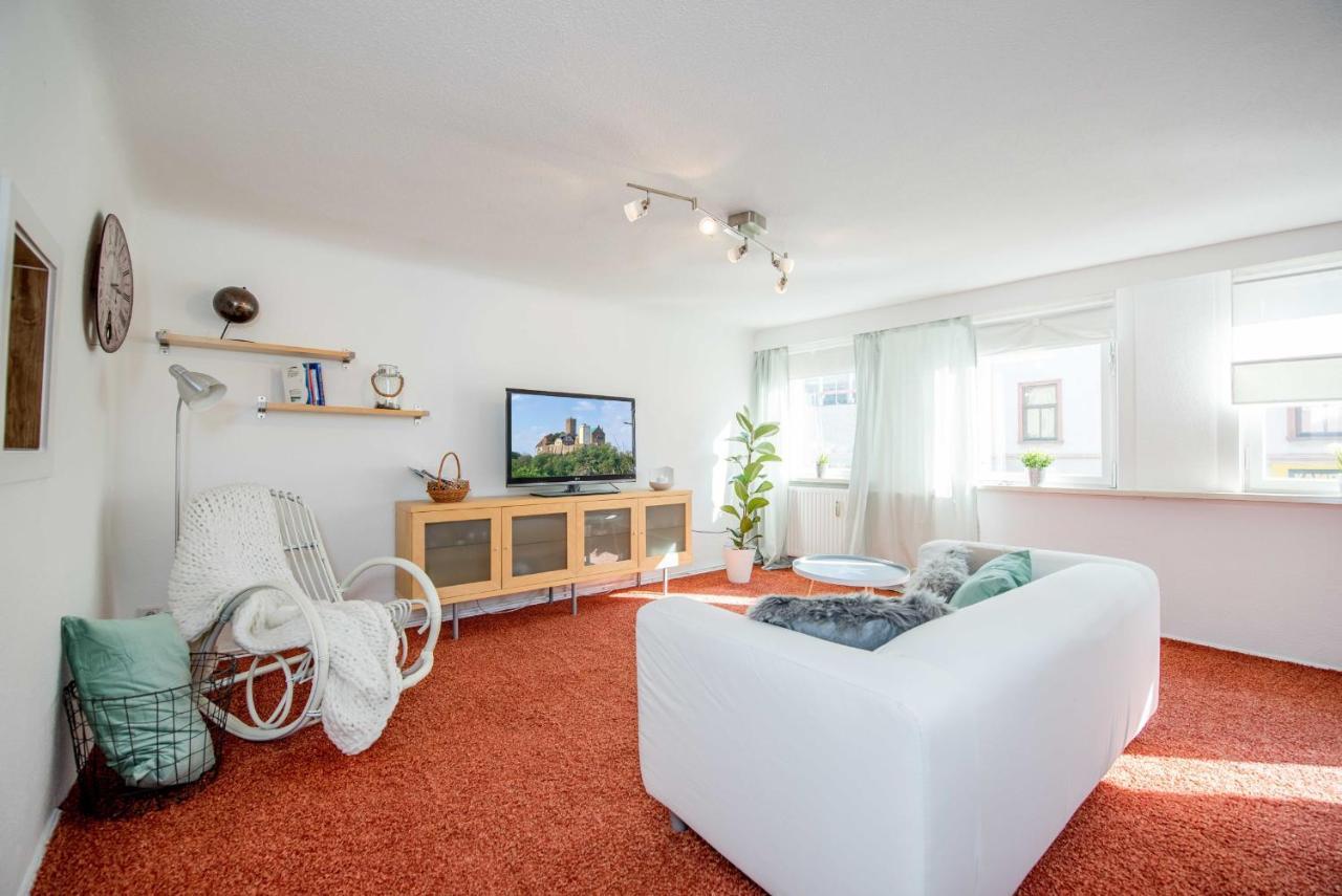 Stilvolle Ferienwohnung Am Historischen Nikolaitor Eisenach Buitenkant foto